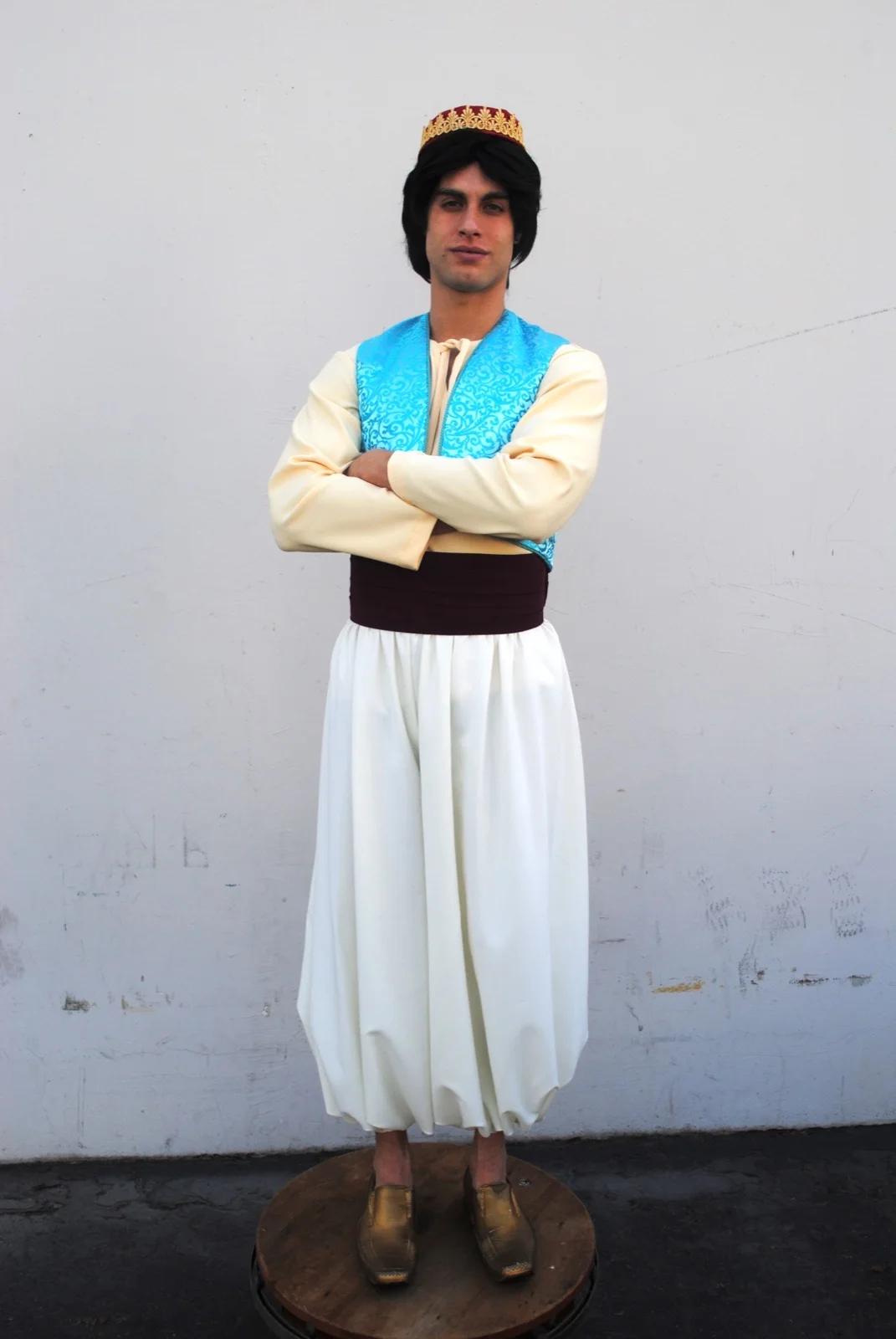 Arabian Prince party character in Fort Lauderdale