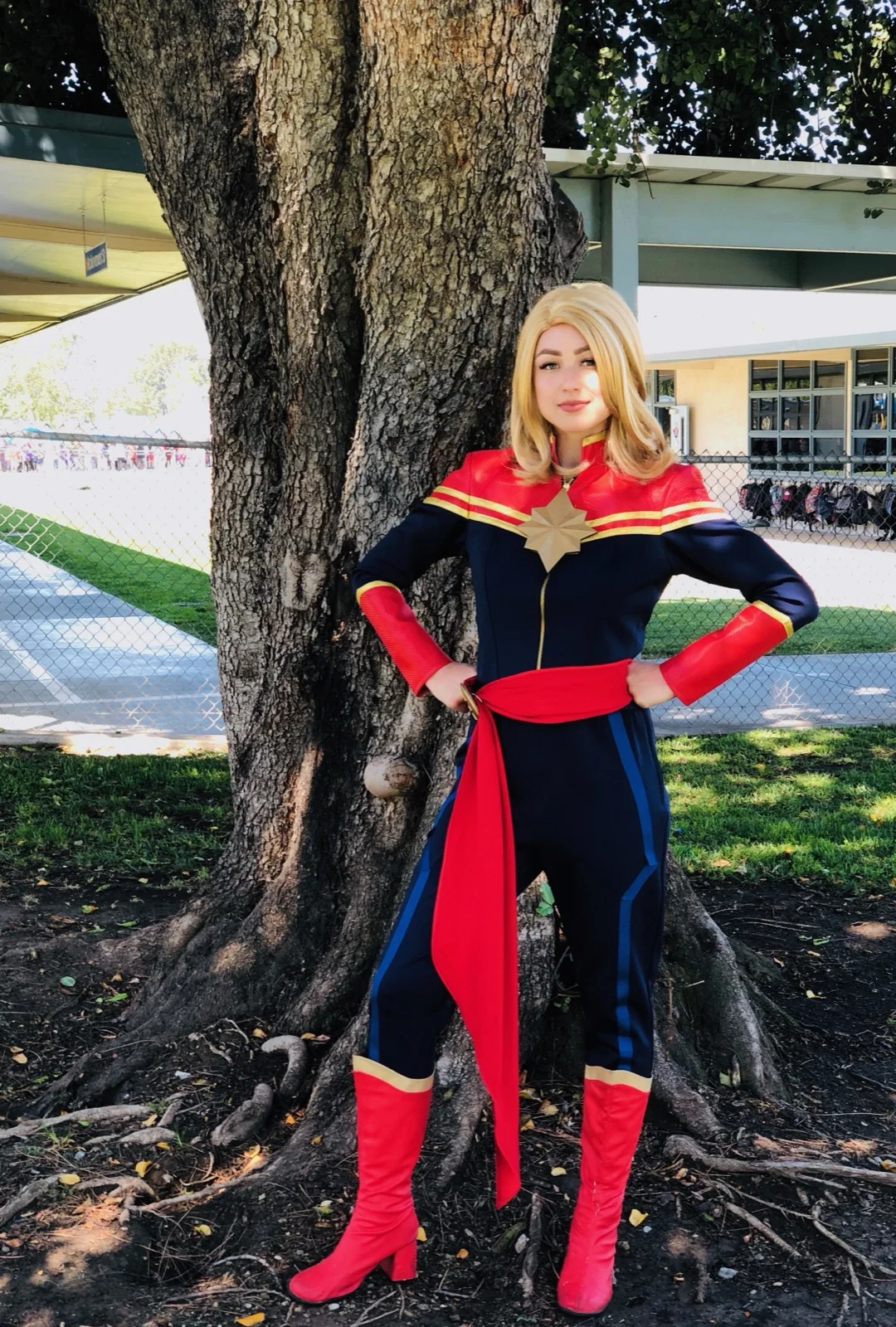 Captain Hero party character in Fort Lauderdale