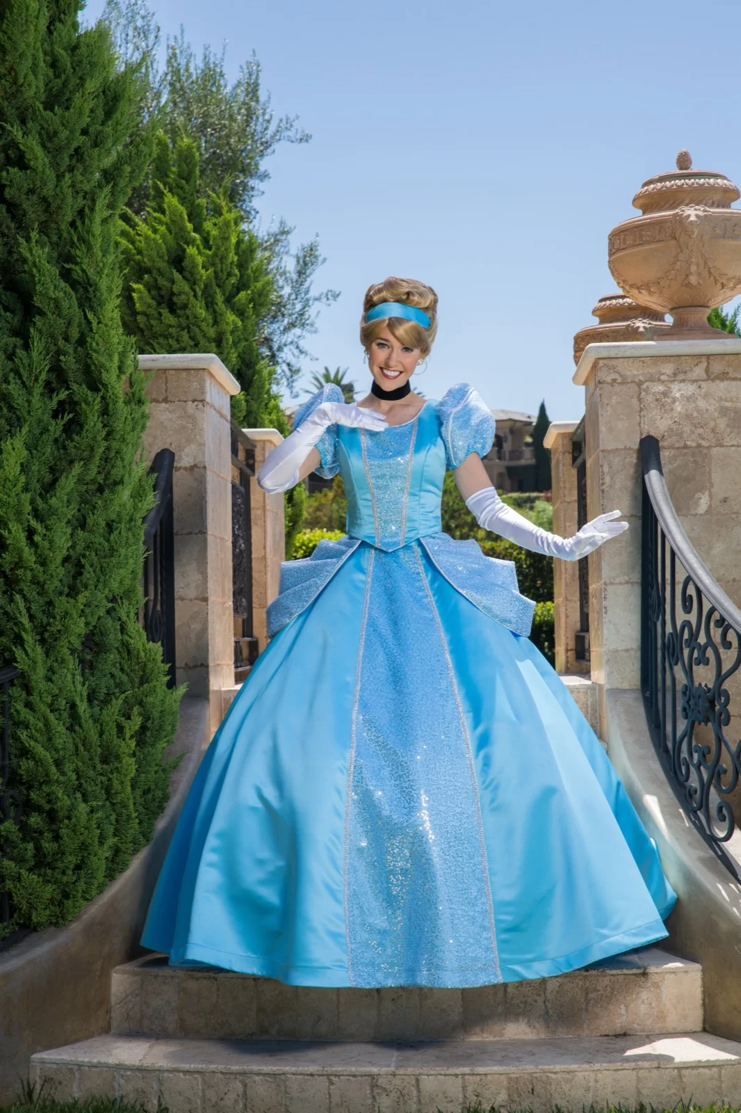 Glass Slipper Princess party character in Fort Lauderdale