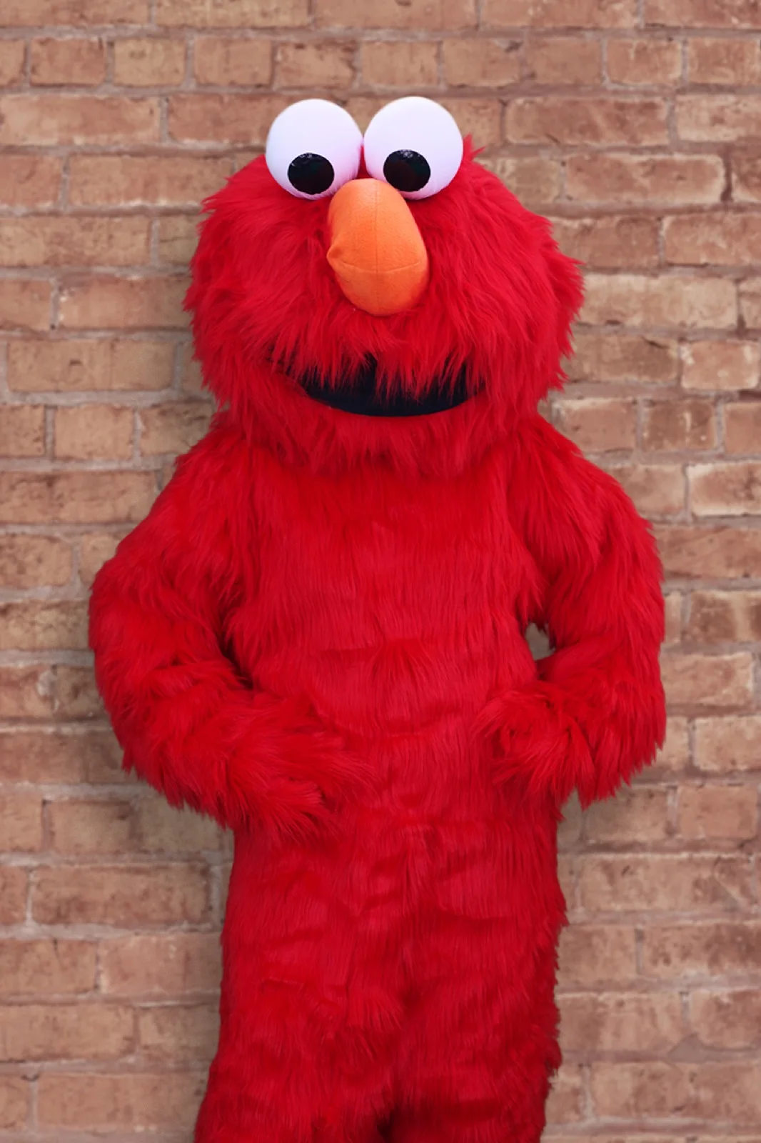 Red Monster party character in Fort Lauderdale