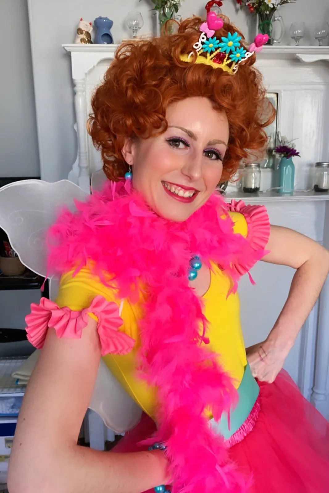 Fancy Girl party character in Fort Lauderdale
