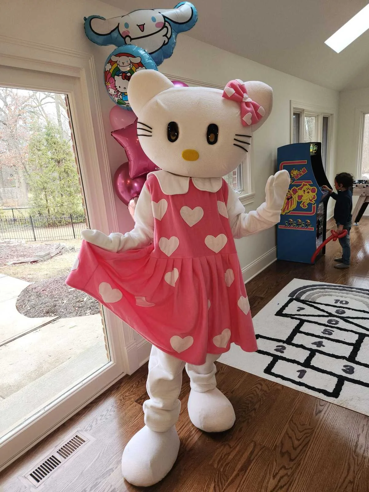 Princess Kitty party character in Fort Lauderdale
