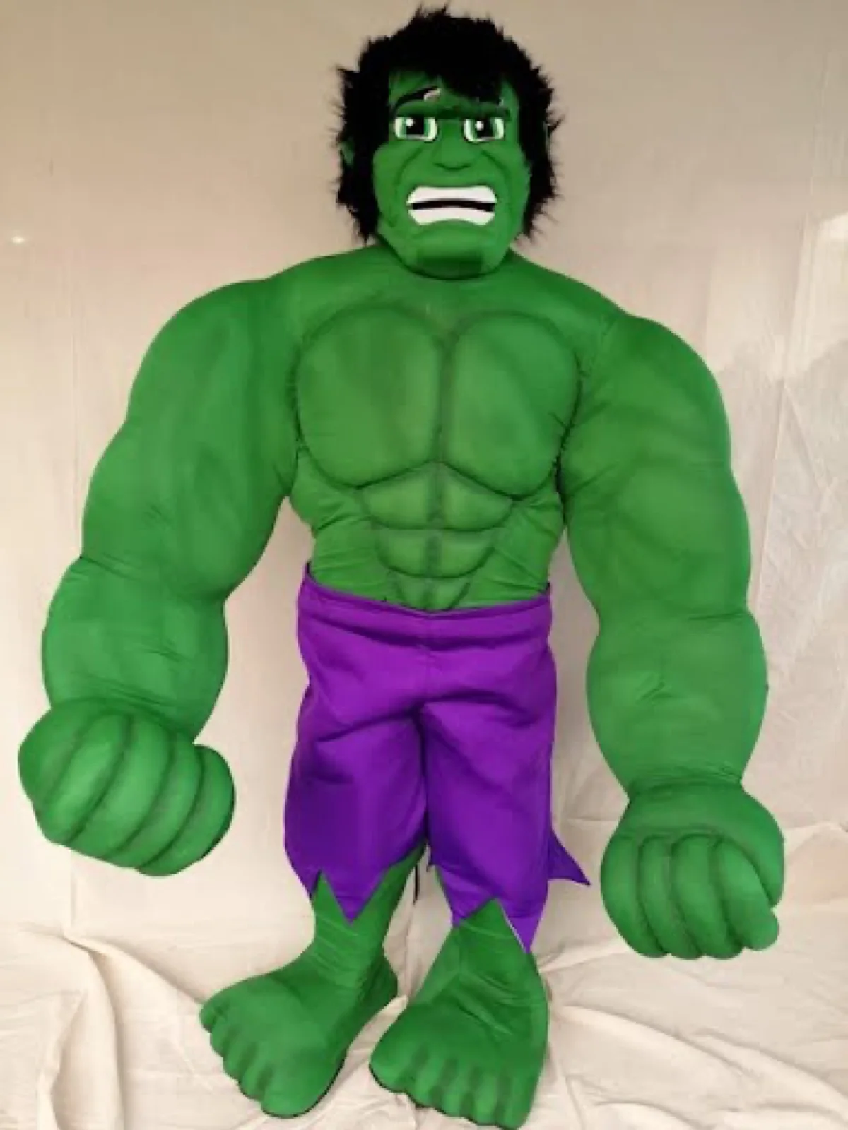 Green Man party character in Fort Lauderdale