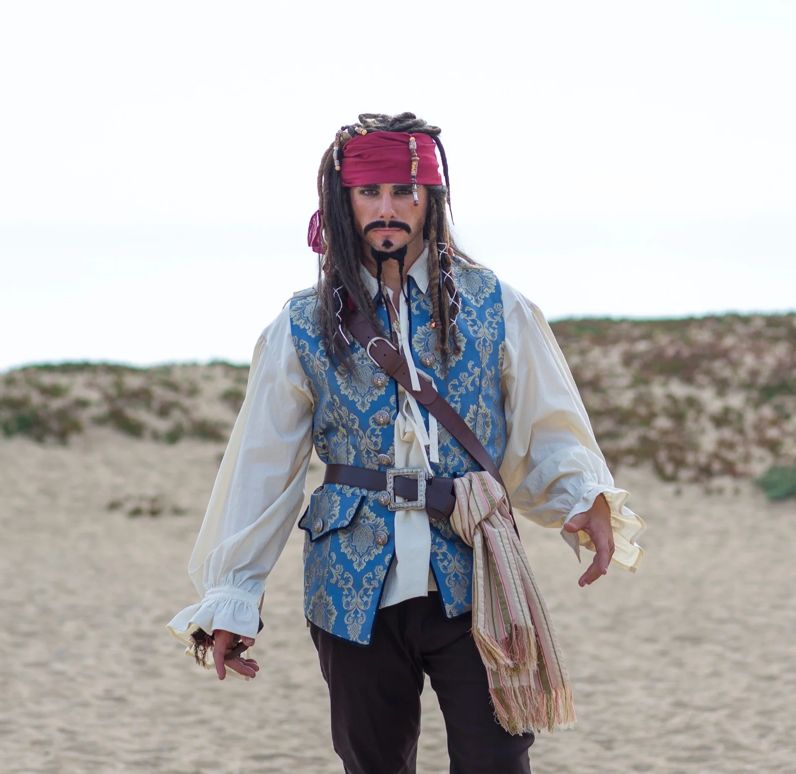Pirate party character in Fort Lauderdale