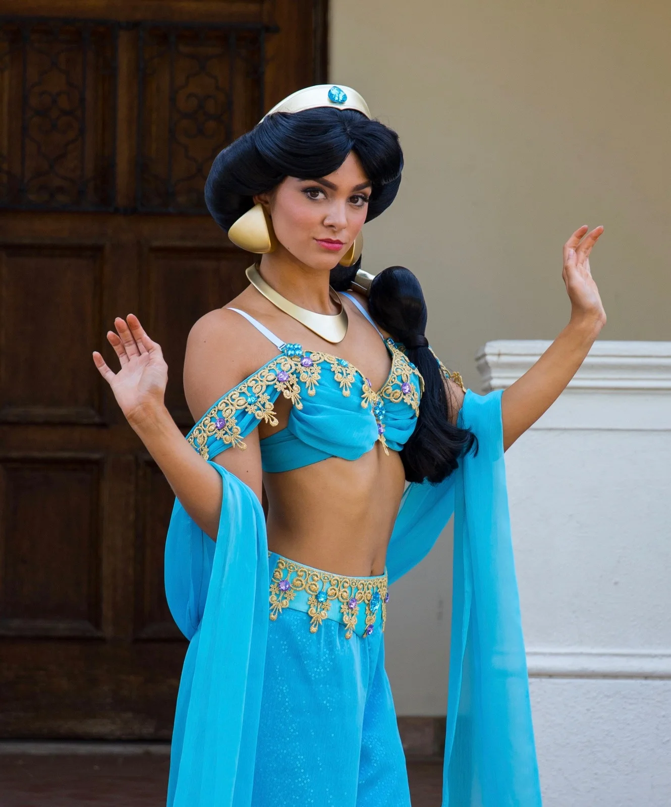 Arabian Princess party character in Fort Lauderdale