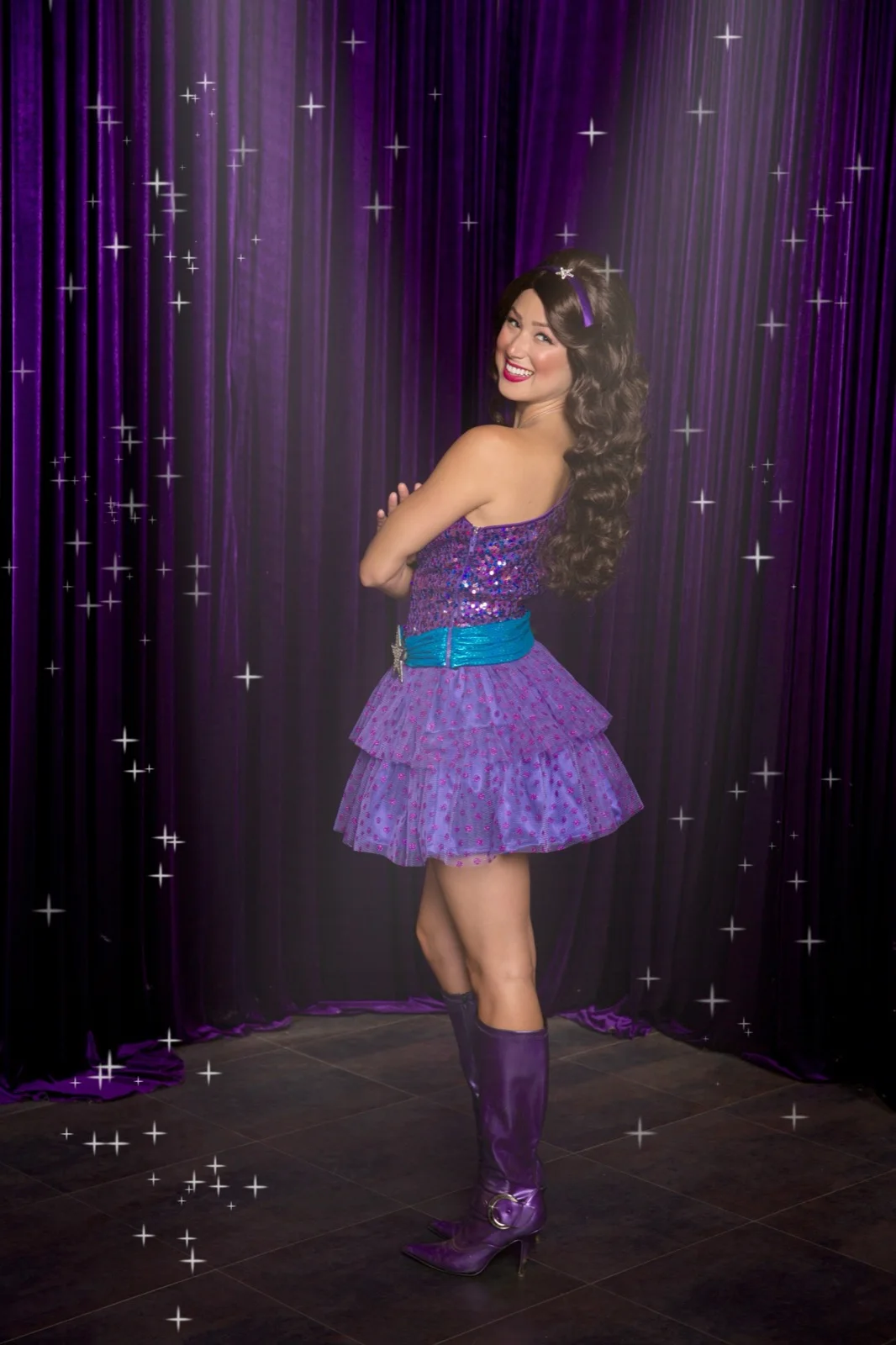 Pop Star Princess party character in Fort Lauderdale