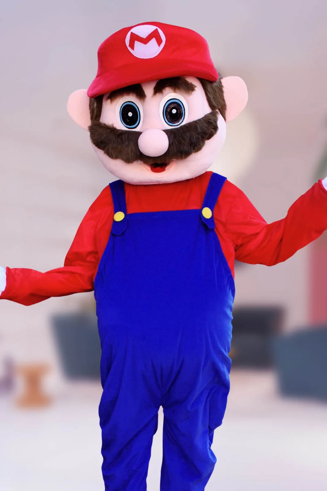 Red Brother party character in Fort Lauderdale