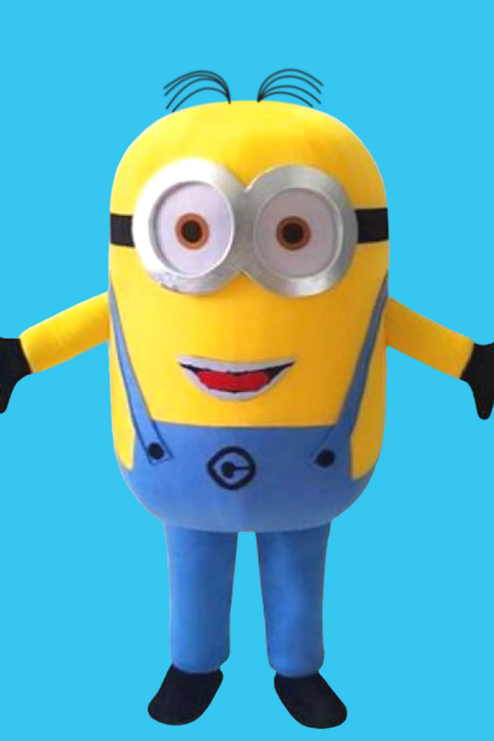 Little Yellow Helper party character in Fort Lauderdale