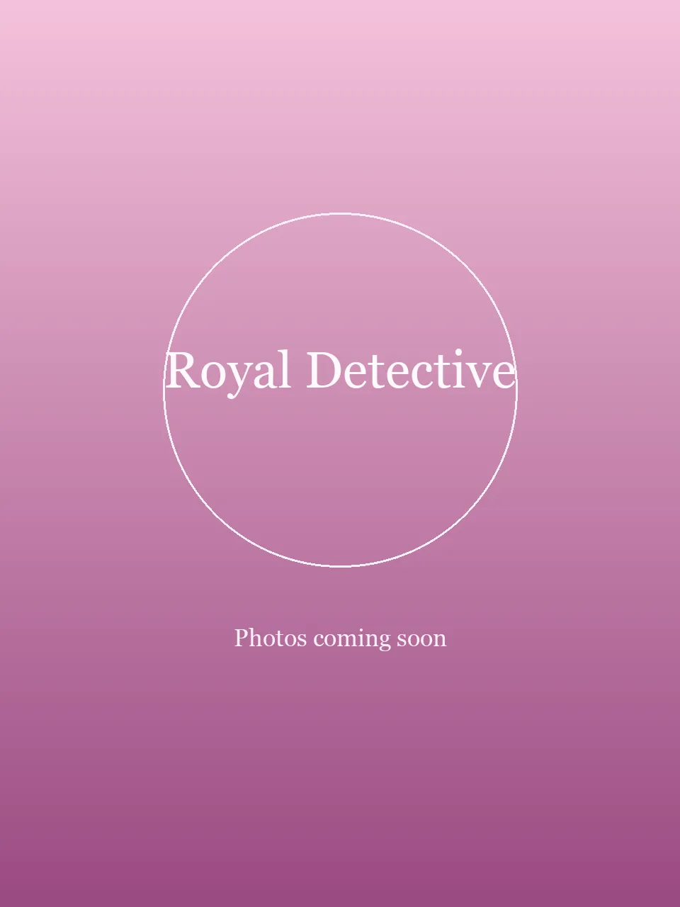 Royal Detective party character in Fort Lauderdale