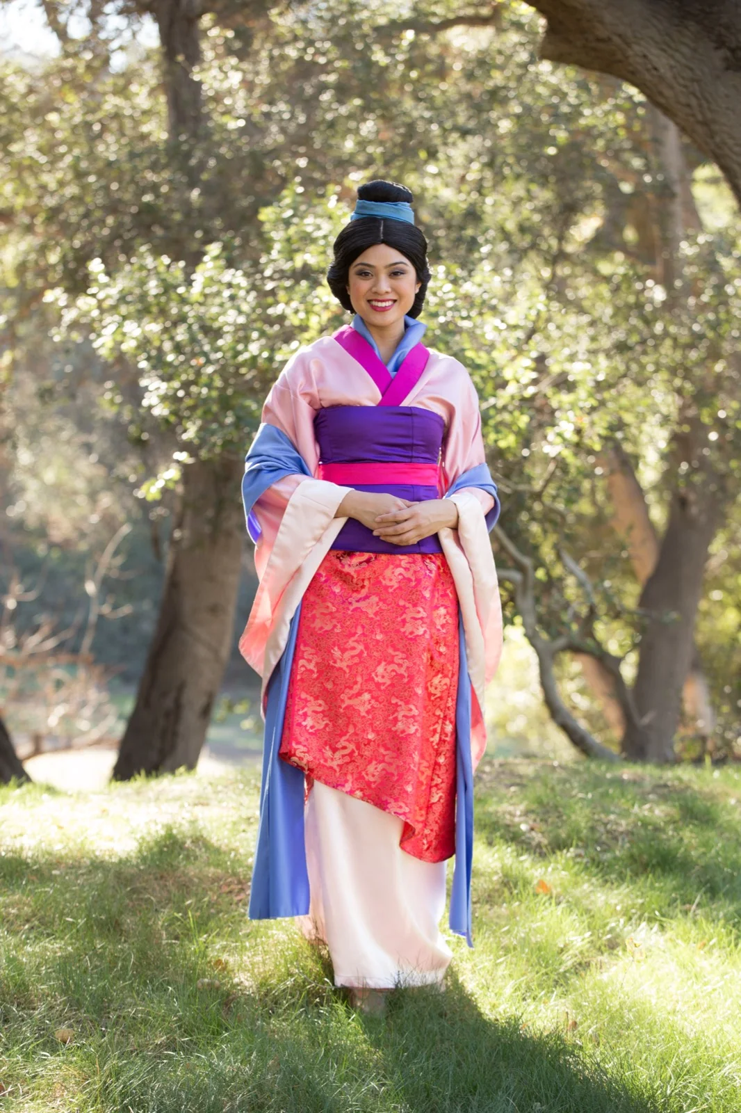 Asian Princess party character in Fort Lauderdale