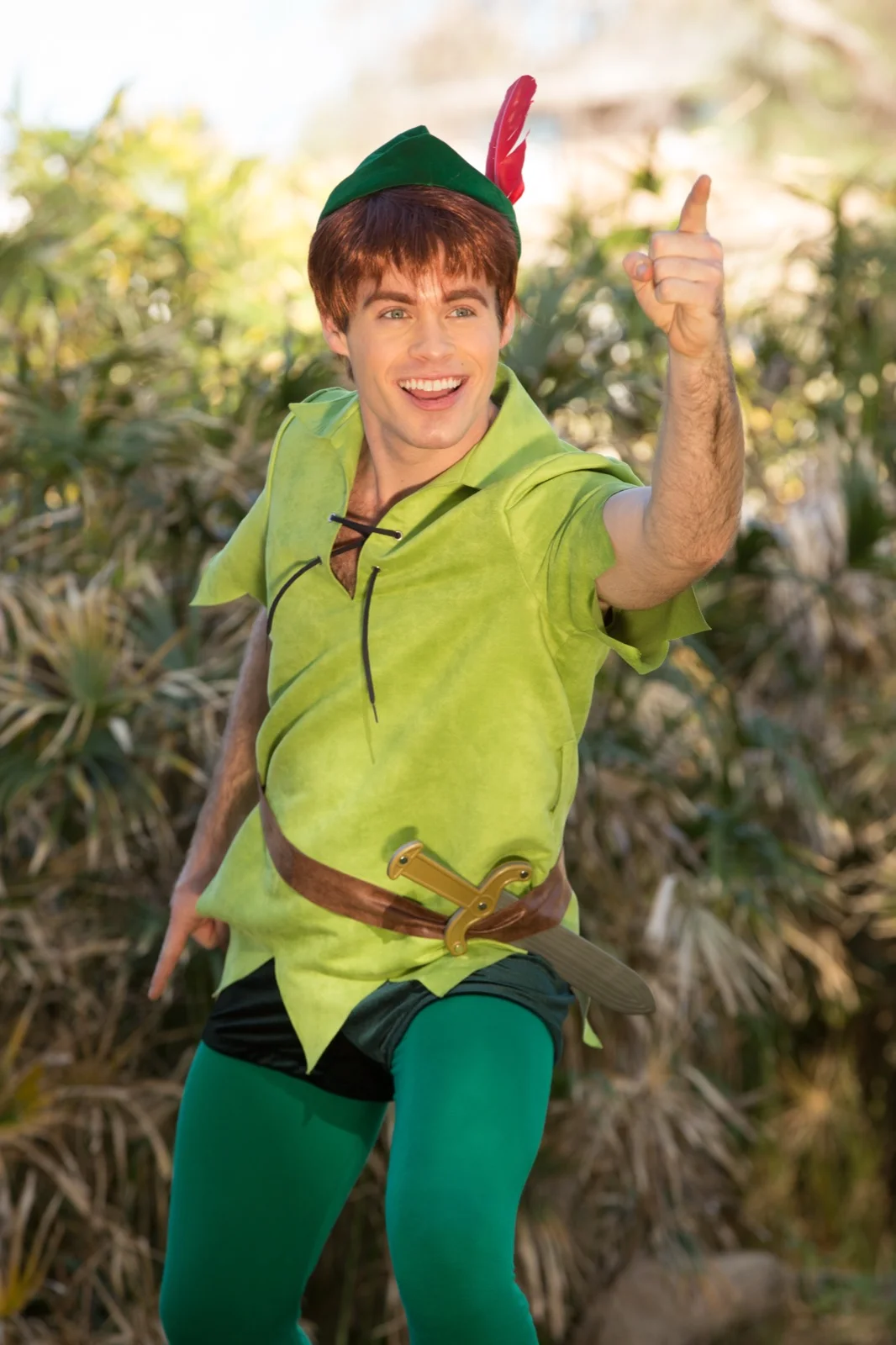 Neverland Boy party character in Fort Lauderdale