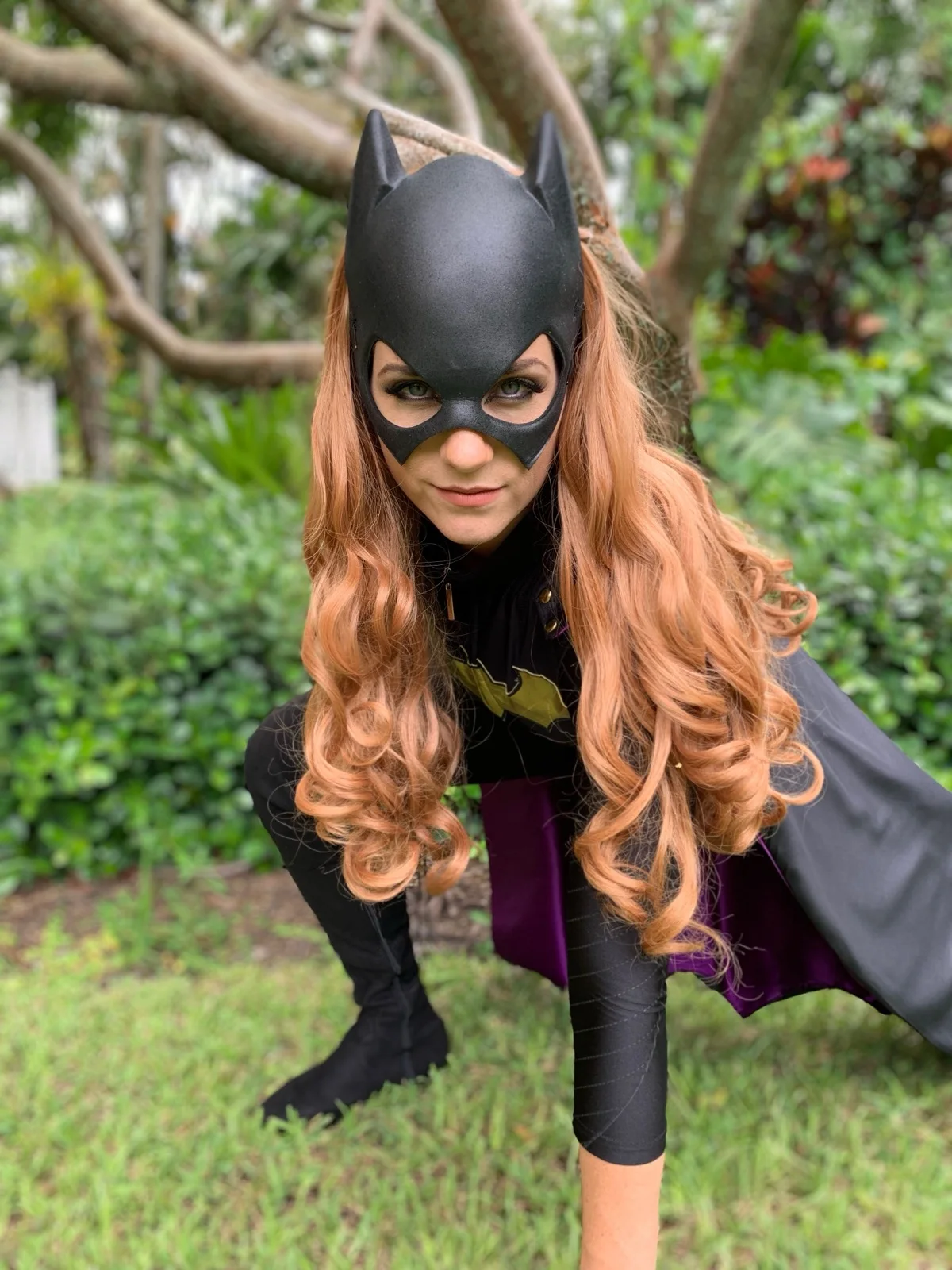 Bat Heroine party character in Fort Lauderdale