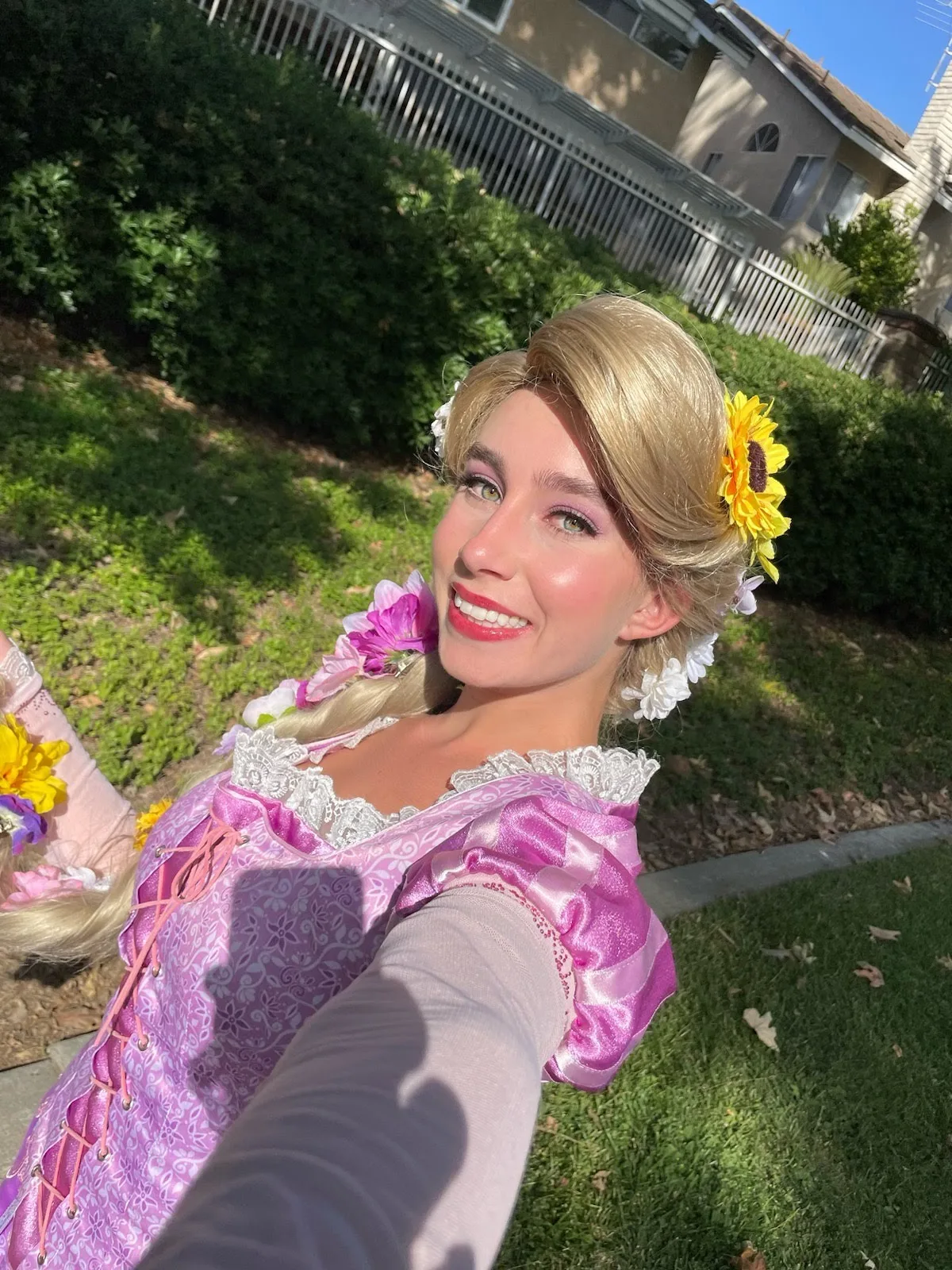 Tower Princess party character in Fort Lauderdale