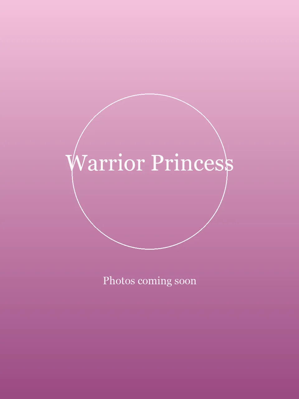 Warrior Princess party character in Fort Lauderdale