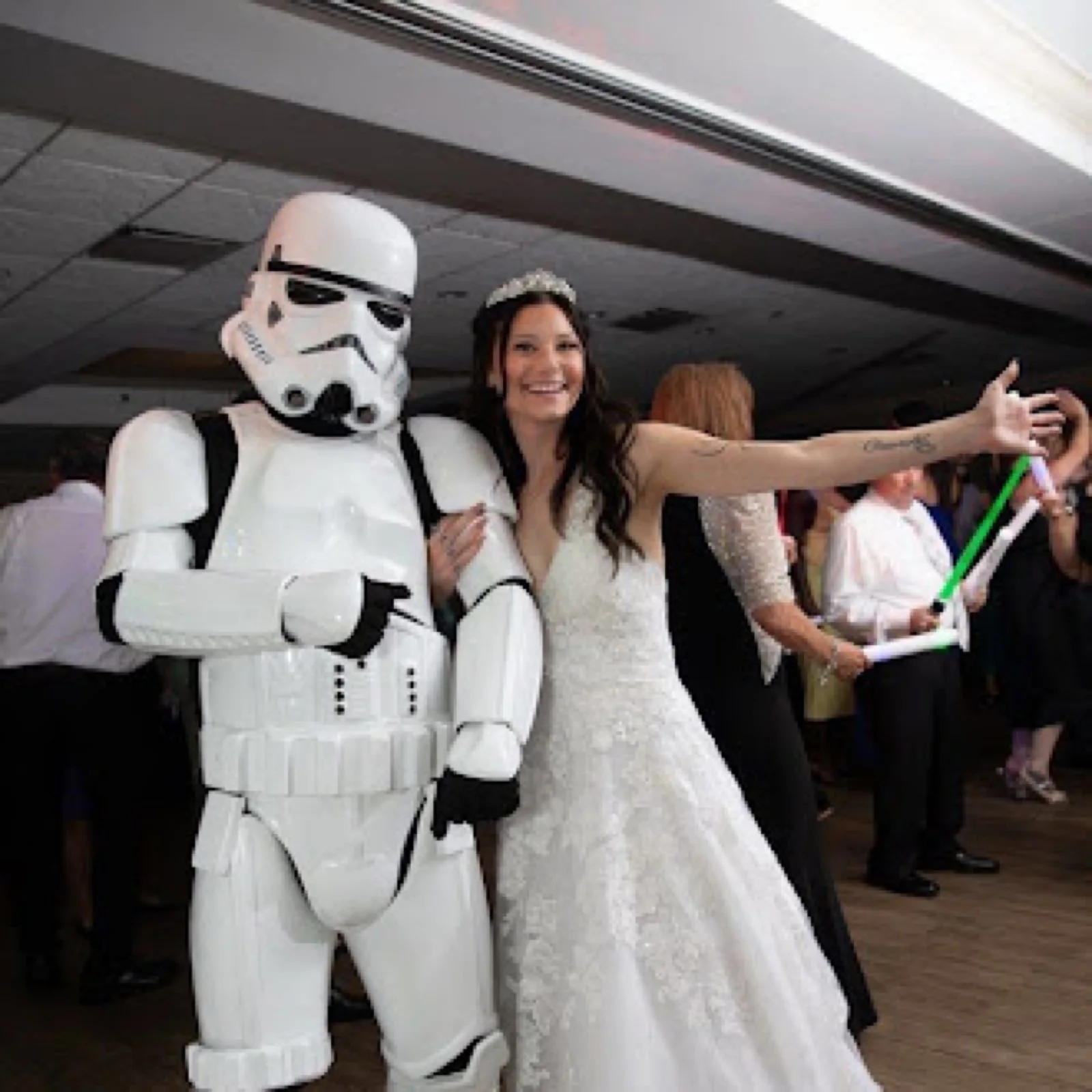 Trooper party character in Fort Lauderdale