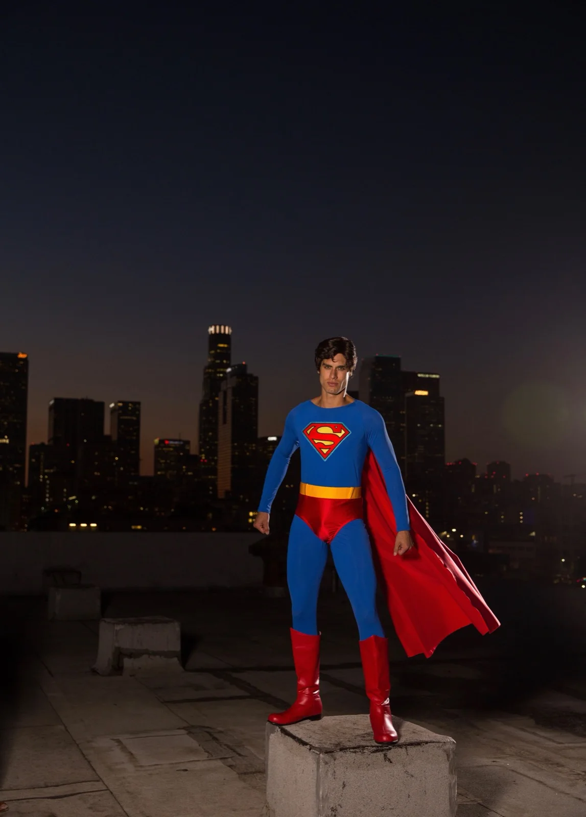 Super Hero party character in Fort Lauderdale