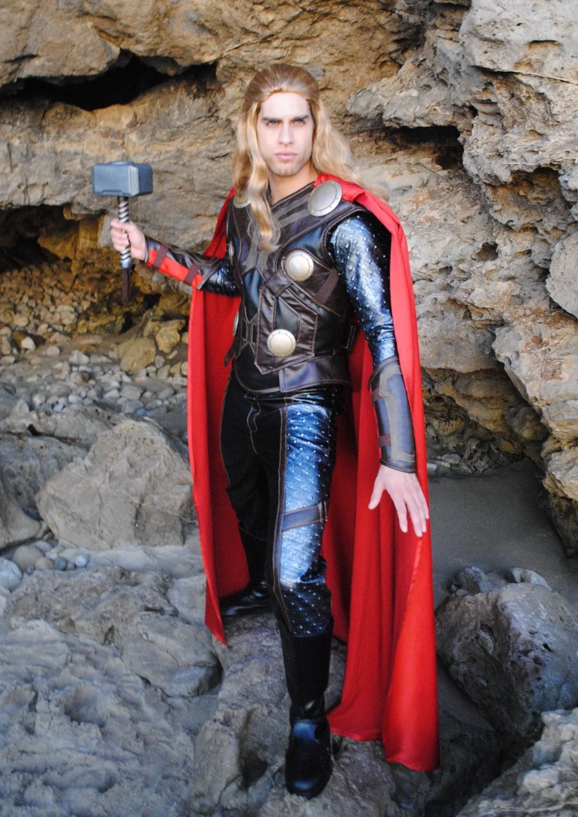 Thunder Hero party character in Fort Lauderdale