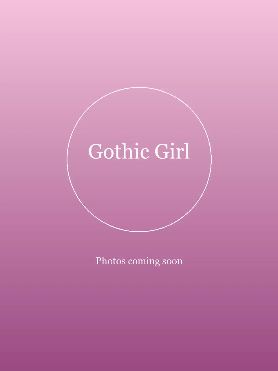 Gothic Girl party character photo 2