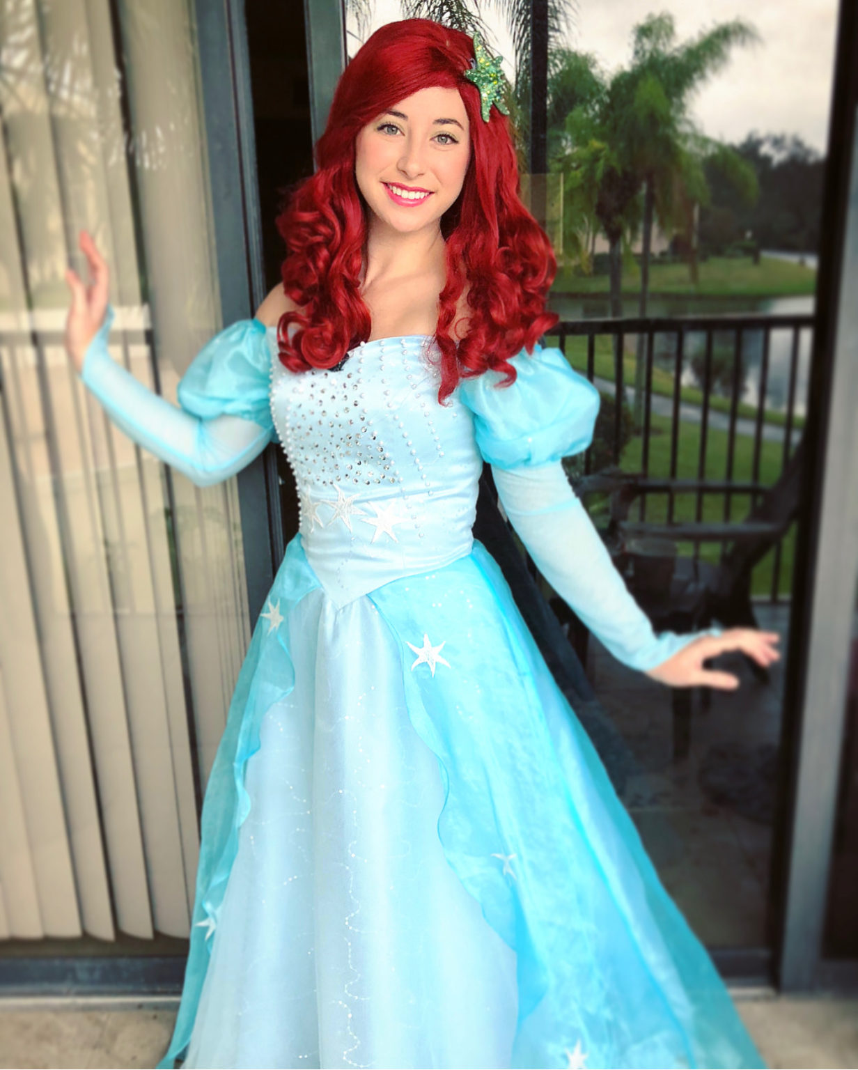 Ariel has a new blue gown!, how much do we love this!? - Party Princess ...