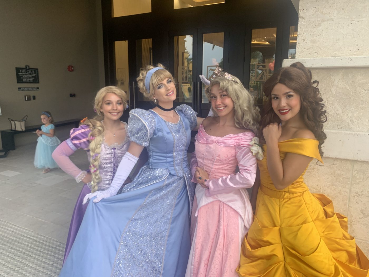 Rapunzel, Cinderella, Aurora, and Belle had a ball in Delray! - Party ...