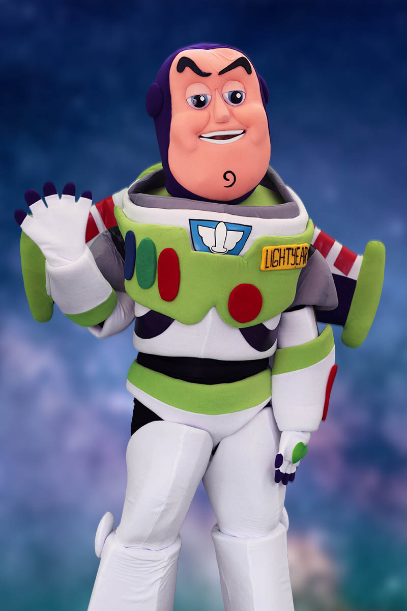 Buzz party character for kids in fort lauderdale